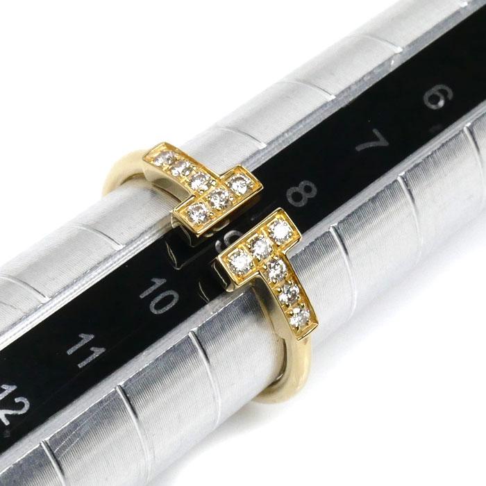 TIFFANY&Co.（ティファニー） K18YG イエローゴールド Tワイヤー