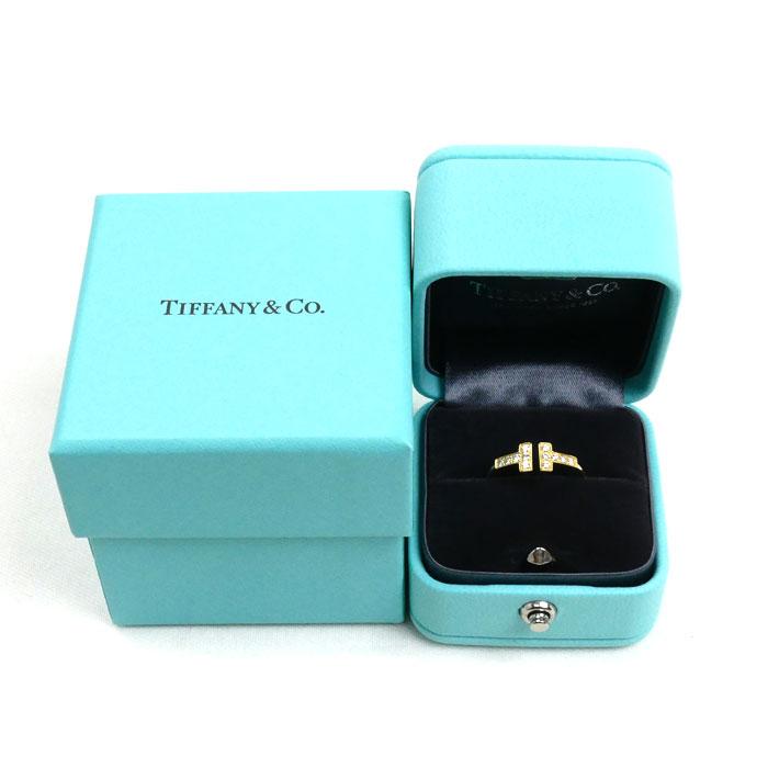 TIFFANY&Co.（ティファニー） K18YG イエローゴールド Tワイヤー