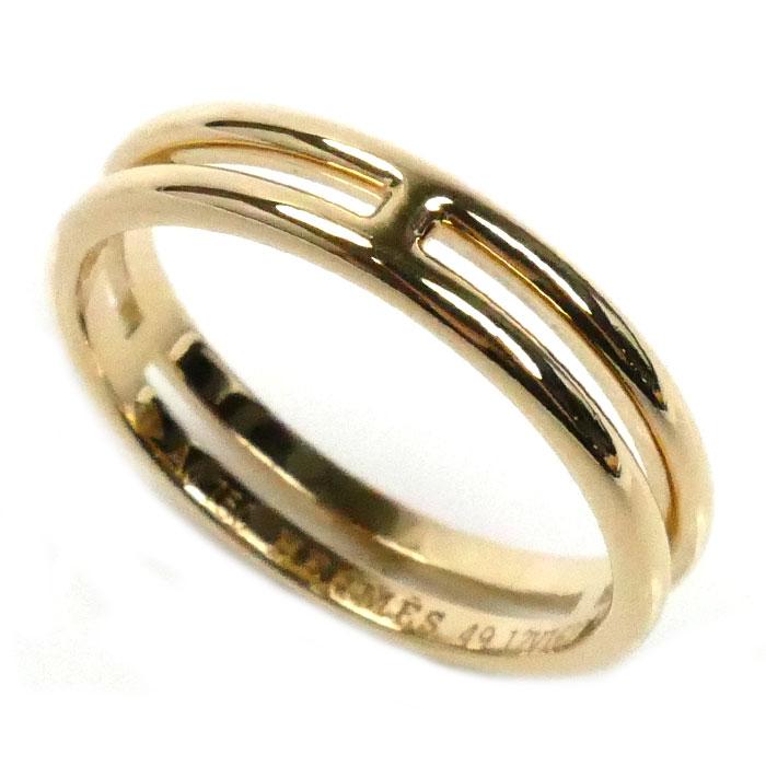 HERMES（エルメス） K18YG イエローゴールド アリアンヌ リング・指輪