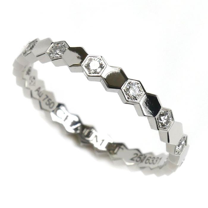 CHAUMET ホワイトゴールド ビーマイラブ Bee de Chaumet 「ビー ドゥ ショーメ」コレクション リング ホワイト