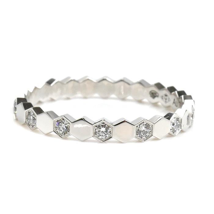CHAUMET（ショーメ） K18WG ホワイトゴールド ビーマイラブ ダイヤ
