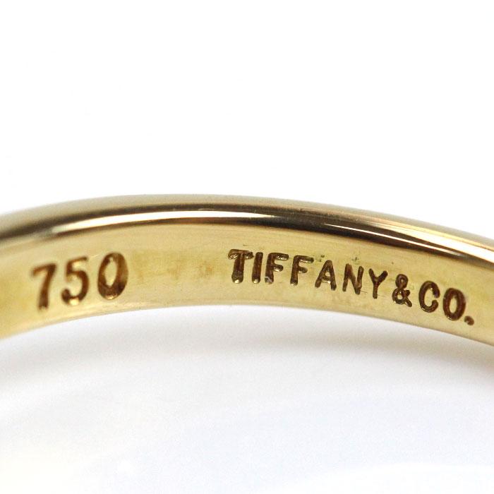 TIFFANY&Co.（ティファニー） K18YG イエローゴールド カーブドバンド 