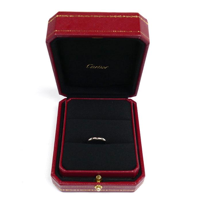 Cartier（カルティエ） Pt950プラチナ クラシック ウェディング リング