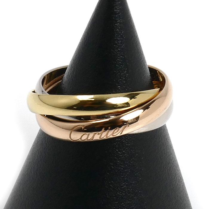 Cartier（カルティエ） K18YG/PG/WG トリニティ リング・指輪 B4086147