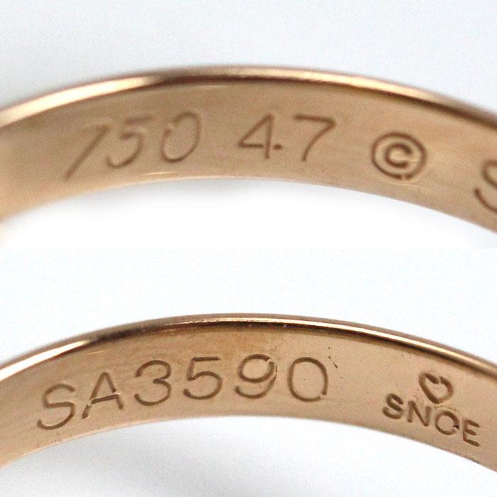 Cartier（カルティエ） K18YG/PG/WG トリニティ リング・指輪 B4086147