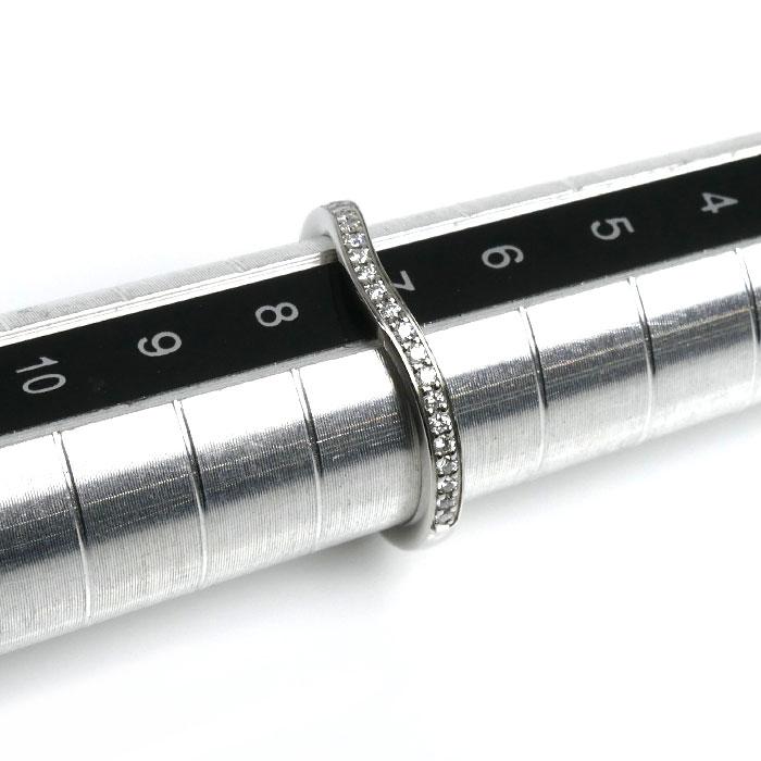 Cartier（カルティエ） Pt950プラチナ バレリーナ ウェディング リング 