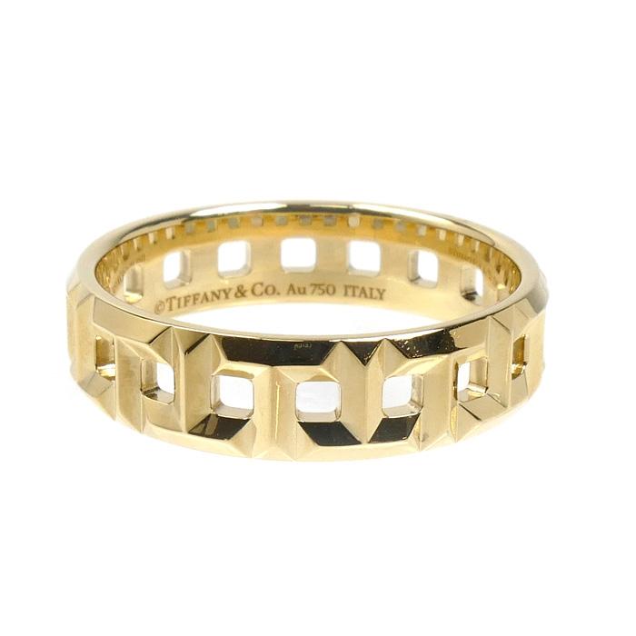 TIFFANY&Co.（ティファニー） K18YG イエローゴールド Tトゥルー