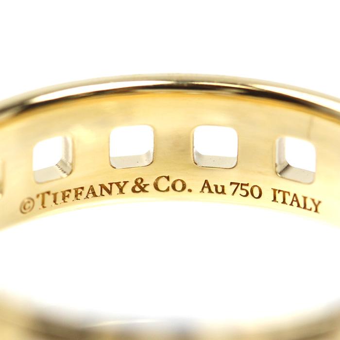 TIFFANY&Co.（ティファニー） K18YG イエローゴールド Tトゥルー