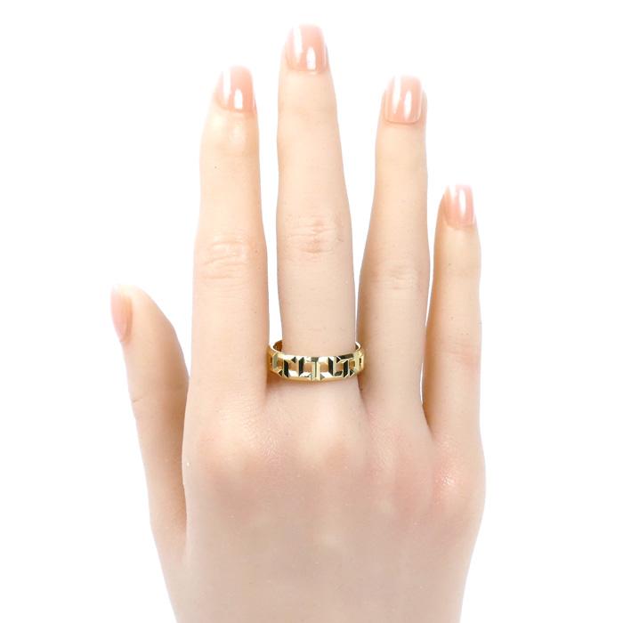 TIFFANY&Co.（ティファニー） K18YG イエローゴールド Tトゥルー