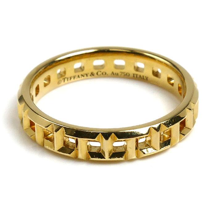 TIFFANY&Co.（ティファニー） K18YG イエローゴールド Tトゥルー