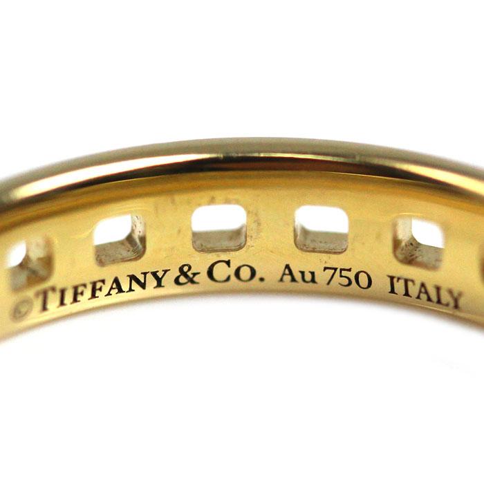 TIFFANY&Co.（ティファニー） K18YG イエローゴールド Tトゥルー