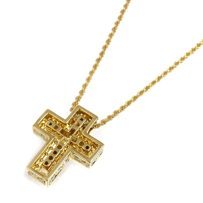 クロスネックレスゴールド 50cm※DAMIANI ダミアーニ ベルエポック風 DAMIANI（ダミアーニ） K18YG イエローゴールド ベルエポック クロス