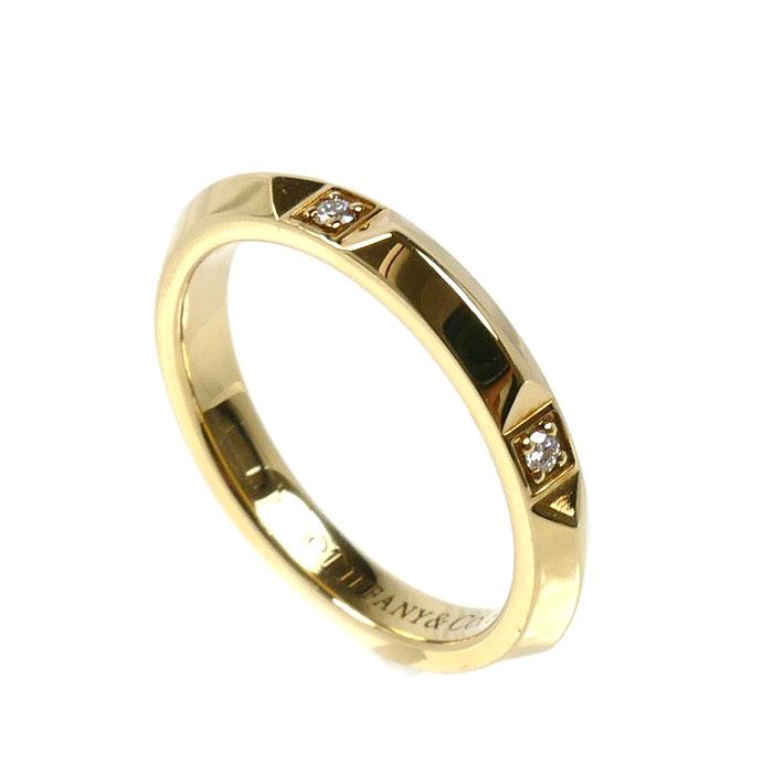 ティファニー トゥルー バンドリング 指輪 金 ダイヤモンド ゴールド 18k TIFFANY&Co.（ティファニー） K18YG イエローゴールド トゥルー バンド