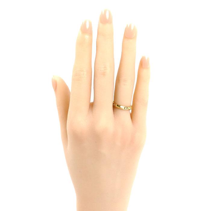TIFFANY&Co.（ティファニー） K18YG イエローゴールド トゥルー バンド