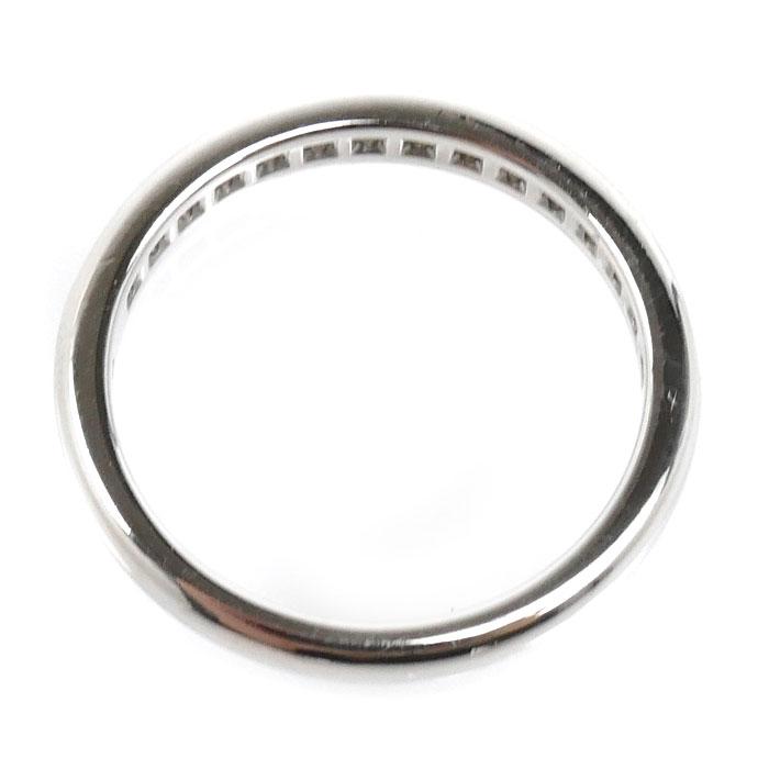 ティファニー TIFFANY PT950 プラチナ リング 9号 3mm 指輪 TIFFANY&Co.（ティファニー） Pt950プラチナ チャネルセッティング