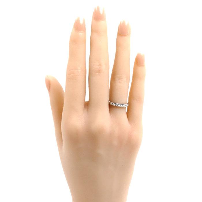 TIFFANY&Co.（ティファニー） Pt950プラチナ チャネルセッティング