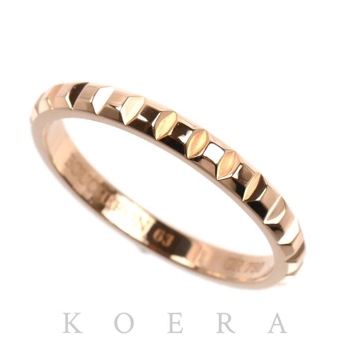 美品　BOUCHERON クル ド パリ リング スモールk18PG BOUCHERON（ブシュロン） K18PG ピンクゴールド キャトル クルドパリ