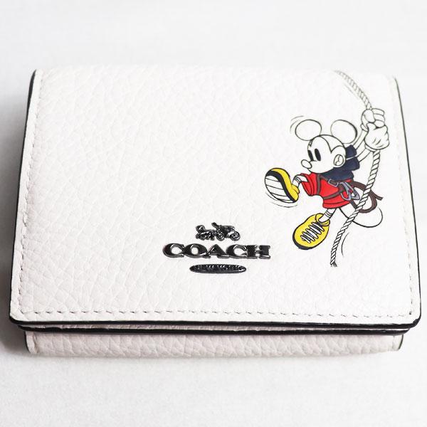 21年最新海外 新品 未使用品 質屋出品 質屋出店 アウトレット品 ミッキーマウス 新品 未使用品 買取品 Disney Qbcah 3814 スモールウォレットロープクライム ディズニー コーチ Coach コーチ 財布 Postetelecom Gouv Cg
