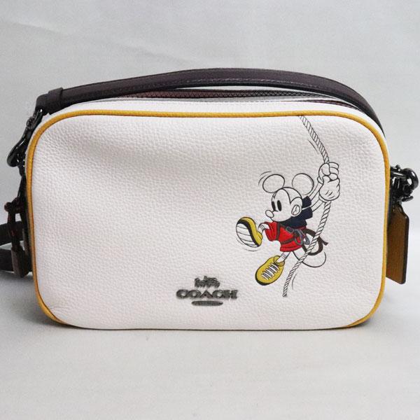 残りわずか コーチ Coach コーチ ディズニー ショルダーバッグロープクライム 3716 Qbramdisney ミッキー アウトレット品 新品 未使用品 買取品 信頼 Loopbiketours Com
