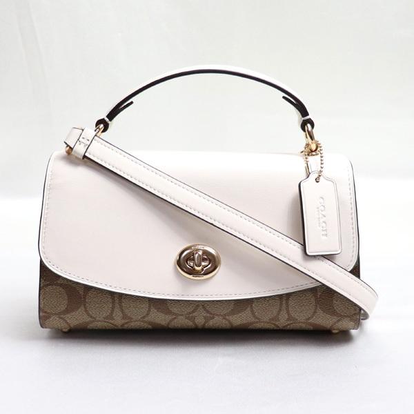 海外最新 新品 未使用品 買取品 Coach コーチ ティリーサッチェル23 2wayショルダーバッグ C1439 Imdj8 カーキ チョーク アウトレット 100 の保証 Skylanceronline Com