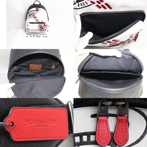新品/未使用品 COACH ミッキー ディズニー X キースヘリング バック
