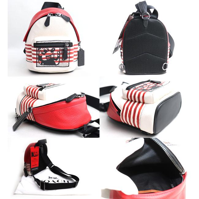 新品/未使用品 COACH X キースヘリング スモールウエスト C6910 新品/未使用品 COACH X キースヘリング スモールウエスト C6910