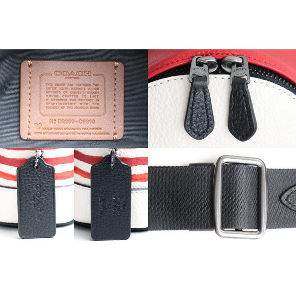 COACH 新品/未使用品 X キースヘリング スモールウエスト C6910 QBTJG  