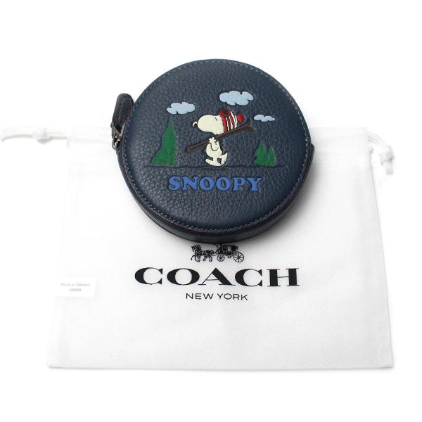 新品 コーチ ピーナッツ スヌーピー コインケース-