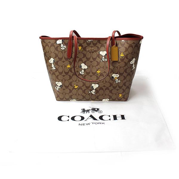 コーチ COACH COACH X PEANUTS シティ トート・シグネチャー