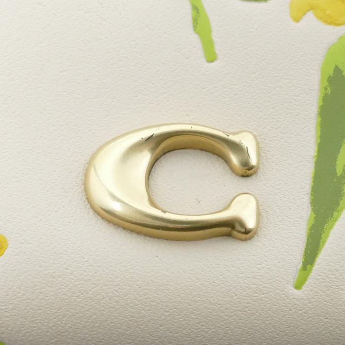 COACH（コーチ） フローラル プリント キスロック コインケース