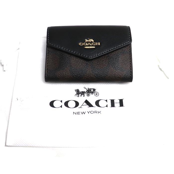 COACH コーチ シグネチャー フラップ カードケース カードケース 