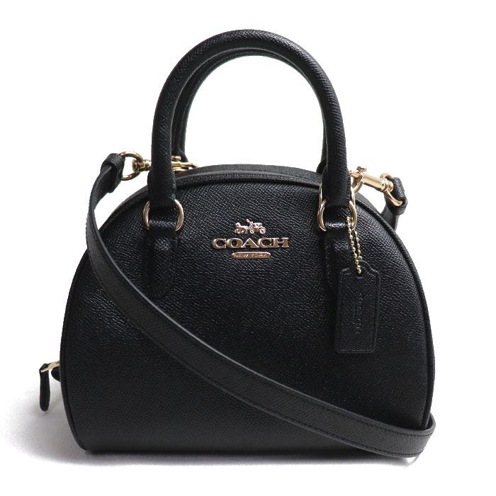 COACH コーチ シドニー サッチェル 2Wayショルダーバッグ ブラック 