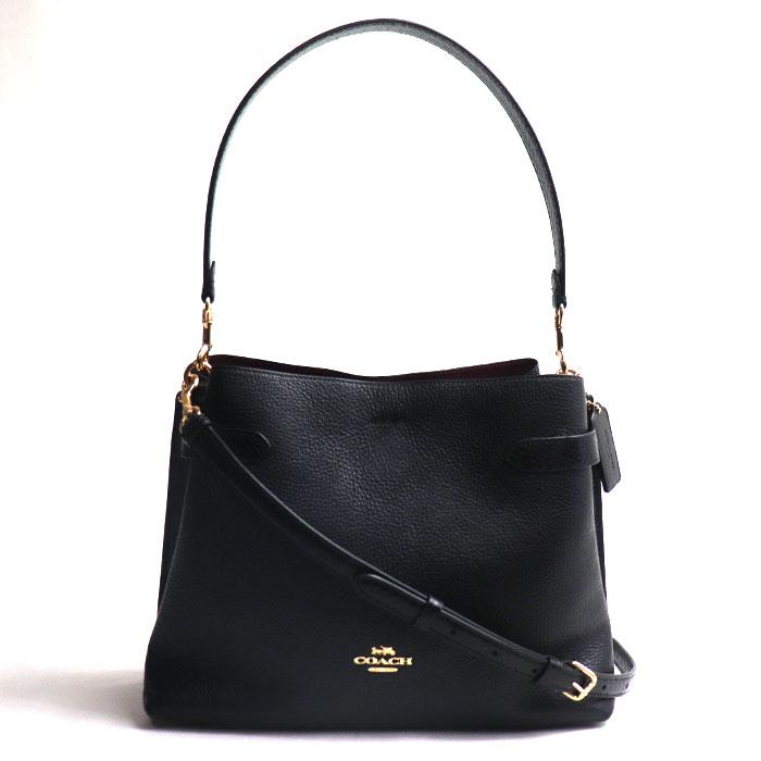 COACH コーチ ハンナ ショルダー 2Wayショルダーバッグ ブラック CH537  