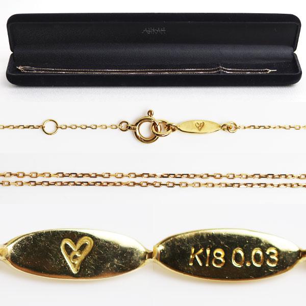 AHKAH アーカー K18YG イエローゴールド ヴィヴィアンクチュール