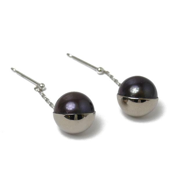 TASAKI タサキ K18WG ホワイトゴールド M/G アルルカン ピアス TASAKI タサキ K18WG ホワイトゴールド M/G アルルカン ピアス