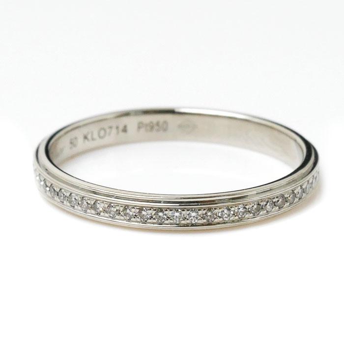 CARTIER カルティエ Pt950プラチナ ダムール ウェディング リング 