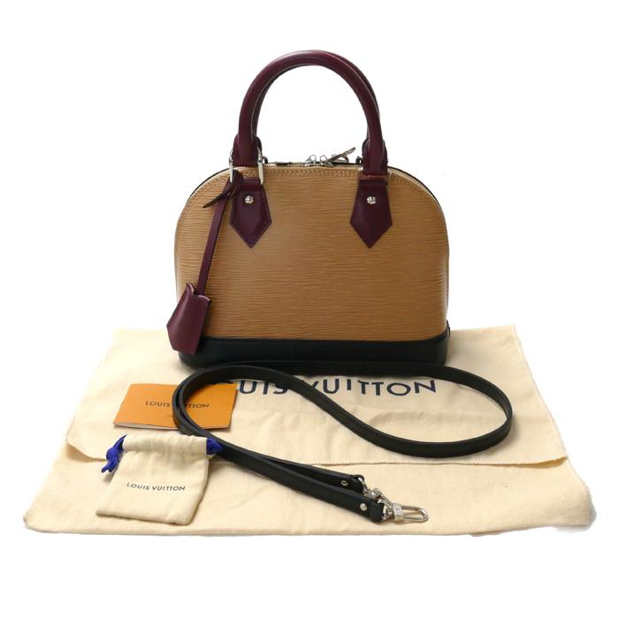 LOUIS VUITTON ルイ・ヴィトン アルマBB 2Wayショルダーバッグ エピ 