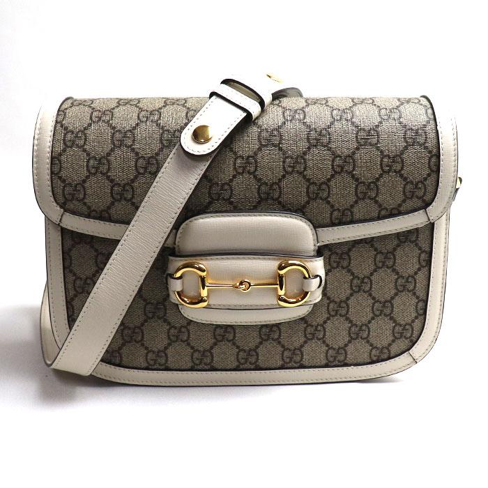 GUCCI グッチ ホースビット 1955 ショルダーバッグ ベージュ GUCCI グッチ ホースビット 1955 ショルダーバッグ ベージュ