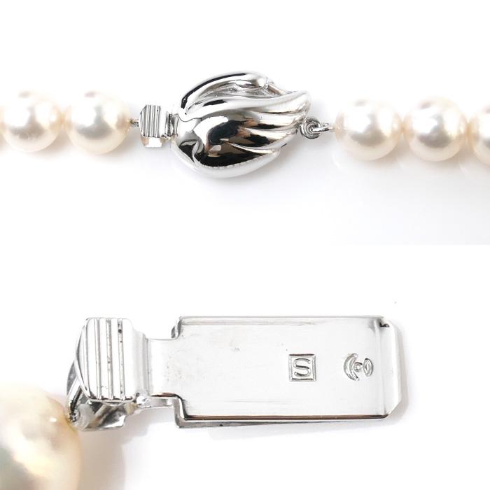 TASAKI　タサキパール　ネックレス　シルバー 一粒 上品 あこや真珠　箱付き TASAKI タサキ シルバー ネックレス アコヤパール約7.0〜8.9mm 39.9g