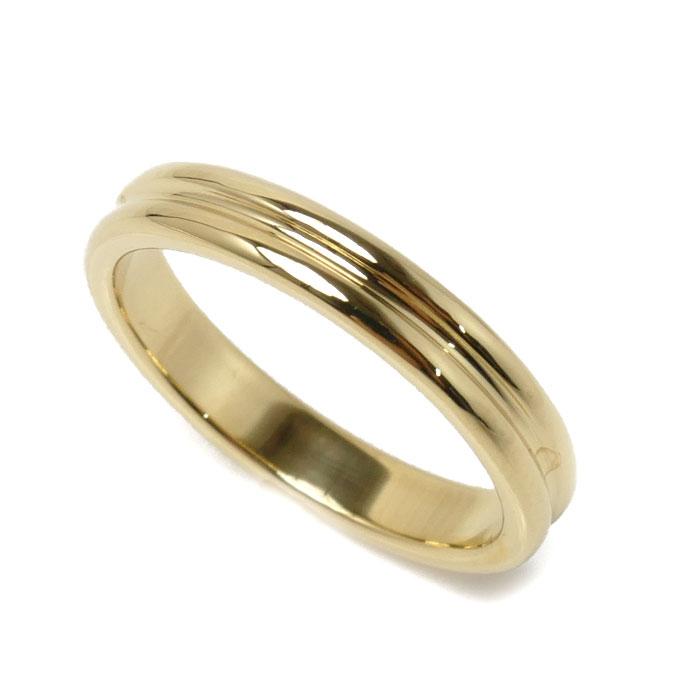 BOUCHERON（ブシュロン） K18YG イエローゴールド ゴドロン リング 