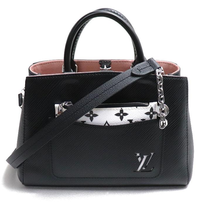 ルイ ヴィトン エピ マレル トートBB ハンドバッグ ショルダーバッグ 2WAY M59952 ノワール ブラック レザー LOUIS VUITTON 【中古】 LOUIS VUITTON（ルイ・ヴィトン） マレル・トート BB 2Wayショルダー