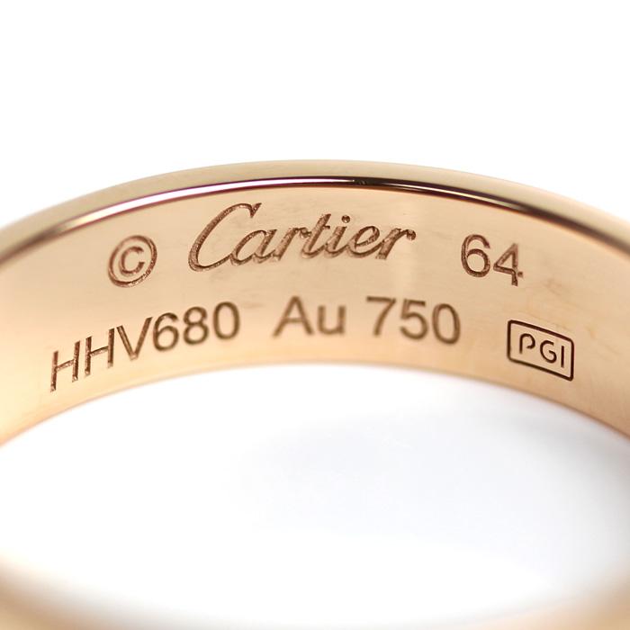 CARTIER カルティエ K18PG ピンクゴールド ラブリング リング・指輪 B4084864 23.5号 64 7.0g メンズ 中古 美品｜koera｜05