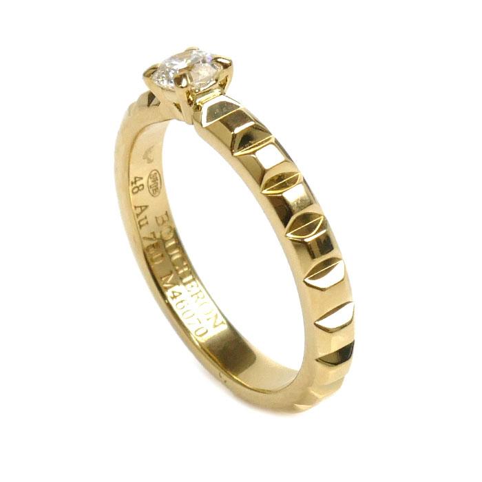 BOUCHERON Boucheron ブシュロン K18YG クルドパリ ソリテール BOUCHERON Boucheron ブシュロン K18YG クルドパリ ソリテール