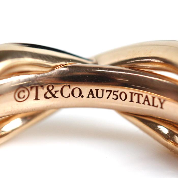 TIFFANY&Co. ティファニー K18PG ピンクゴールド インフィニティ TIFFANY&Co. ティファニー K18PG ピンクゴールド インフィニティ