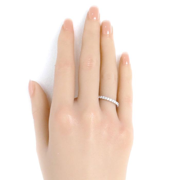 TASAKI タサキ Pt950プラチナ ピアチェーレ ハーフエタニティ TASAKI タサキ Pt950プラチナ ピアチェーレ ハーフエタニティ
