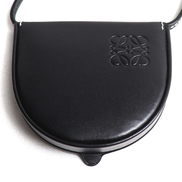 LOEWE（ロエベ） ヒールポーチミニ ショルダーバッグ ブラック 109.54 
