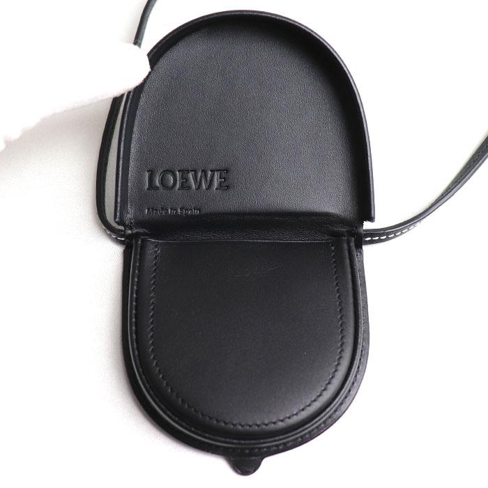 LOEWE（ロエベ） ヒールポーチミニ ショルダーバッグ ブラック 109.54 