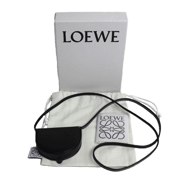 LOEWE（ロエベ） ヒールポーチミニ ショルダーバッグ ブラック 109.54 
