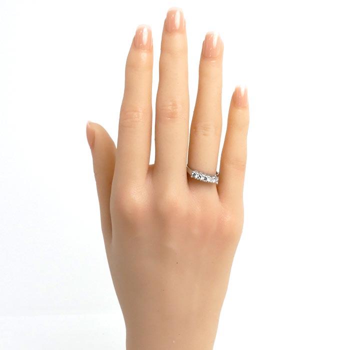 MIKIMOTO（ミキモト） Pt900プラチナ リング・指輪 ダイヤモンド0.41ct