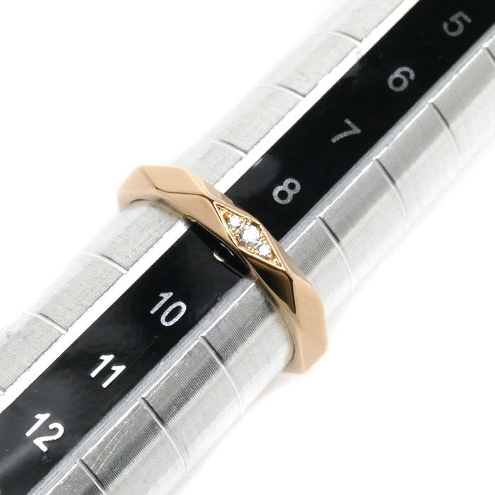 BOUCHERON（ブシュロン） K18PG ファセット 3ダイヤモンド ミディアム 